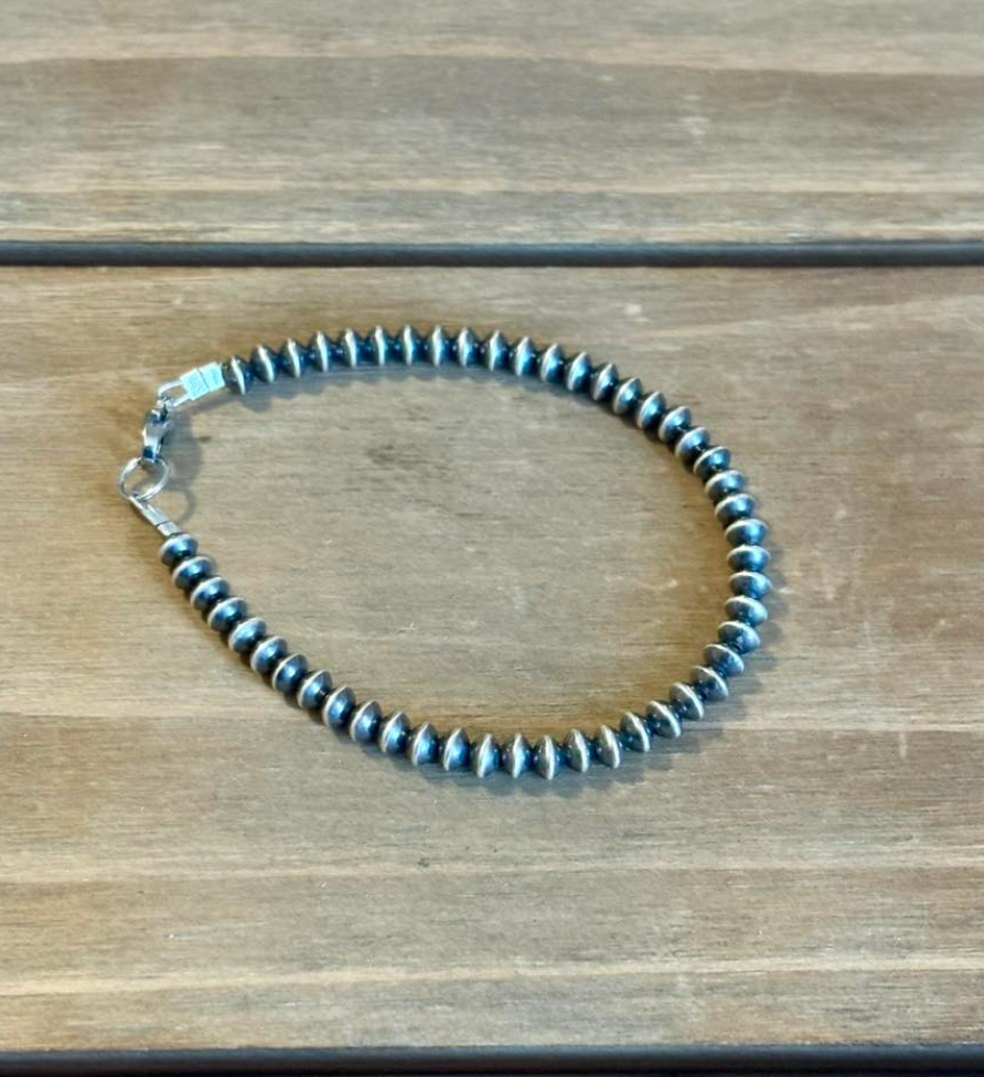 4mm Saucer Bracelet